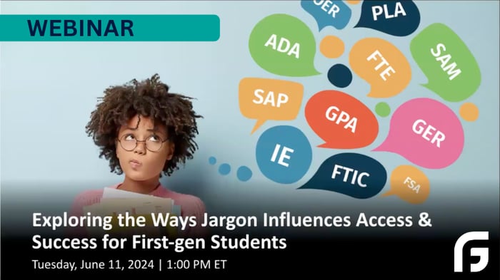 Exploring the Ways Jargon Influences Access & Success for First-gen Students image