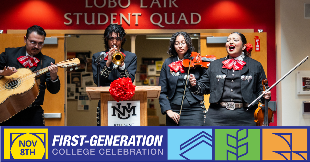 The University of New Mexico Student musicians at FGCC Day
